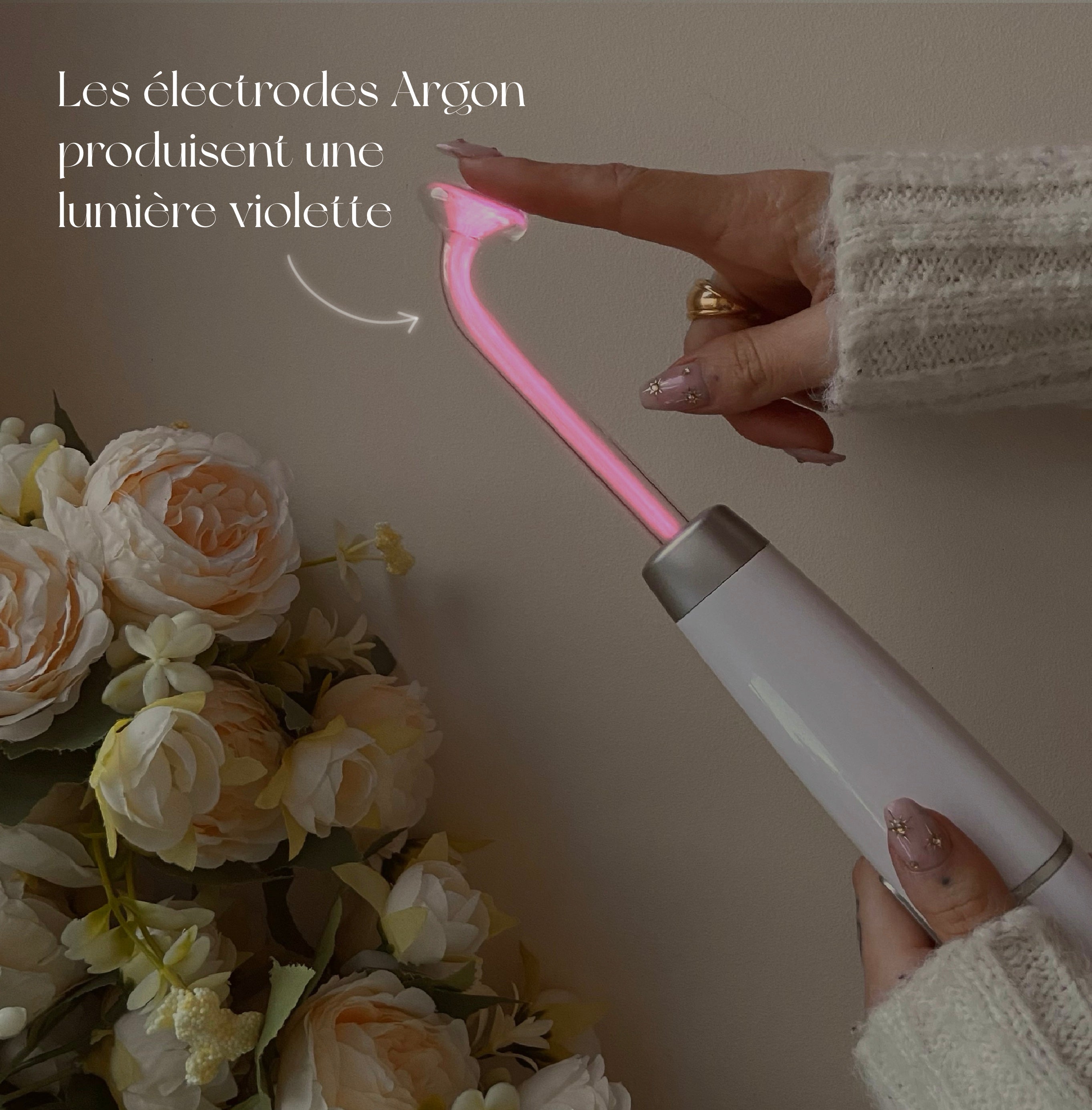Appareil Haute Fréquence Visage – Éclat & Imperfections | LumiFréquence